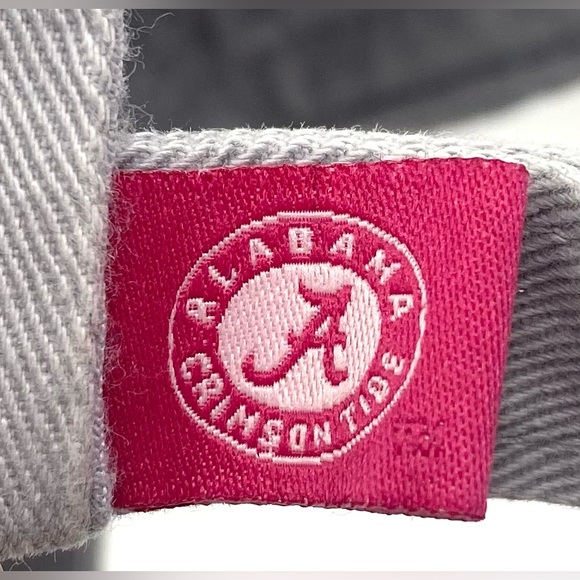 Top of the World Gray University of Alabama Baseball Hat/Cap w/ Red Logo Sporty - Picture 7 of 10